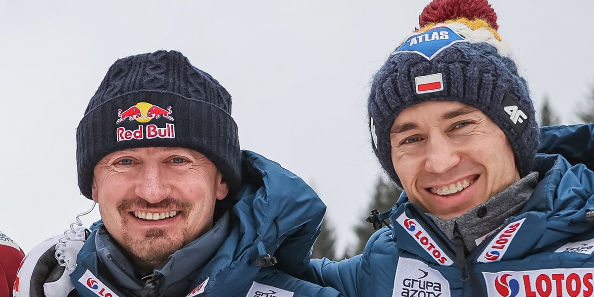 Adam Małysz i Kamil Stoch. Obaj są już legendami polskich skoków. Czas jednak pomyśleć o przyszłości. 