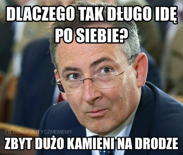 Mem z Bartłomiejem Sienkiewiczem / Polityczne Memy