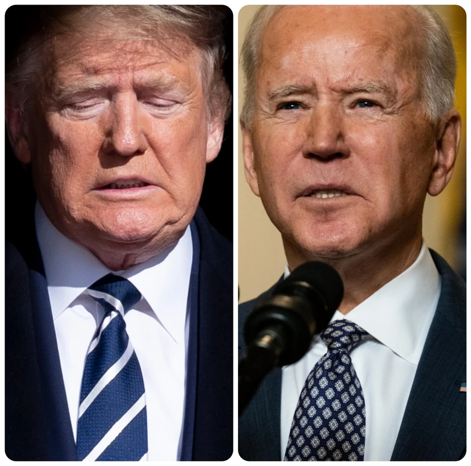 Donald Tramp i Džo Bajden