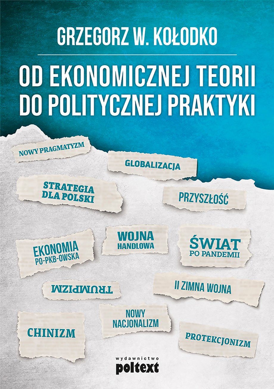 Okładka najnowszej książki prof. Grzegorza Kołodki