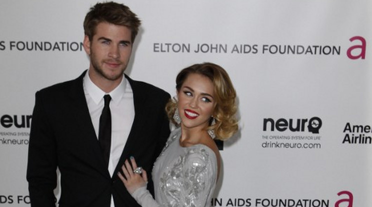 Miley Cyrus és Liam Hemsworth öt évig boldogították egymást / AFP