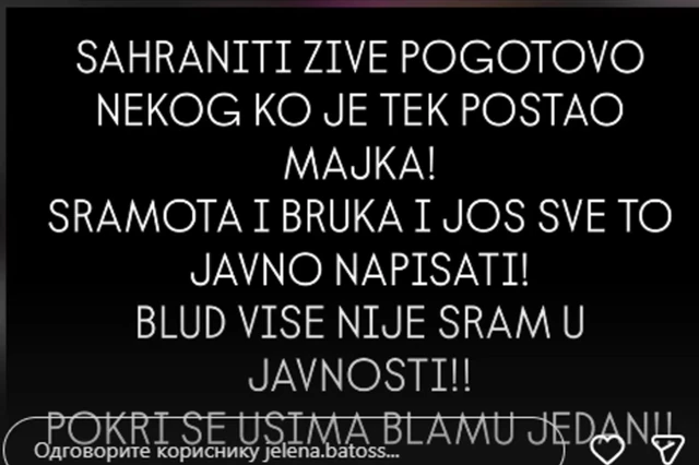 Bivša rijaliti učesnica žestoko osula po Indi nakon što je sahranila majku i sestru