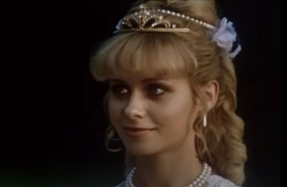 Zuzana Skopálová ako princezná v rozprávke Nebojsa.