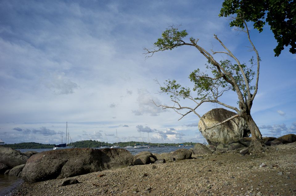 Plaża Changi, Singapur