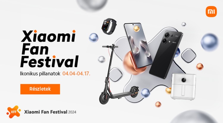 Xiaomi termékek és Redmi készülékek a Xiaomi Fan Festival promóciós ajánlatban (x)