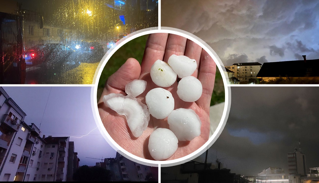 Während der Sturm Serbien erreicht: Ein neuer Wetterwechsel bringt einen stärkeren Sturm mit zwei Katastrophen mit sich. Wird es eine Superzelle sein?