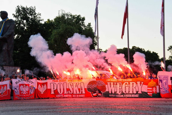 Kibice Lecha Poznań także upamiętnili Poznański Czerwiec'56 fot. Codzienny Poznań / S. Toroszewska