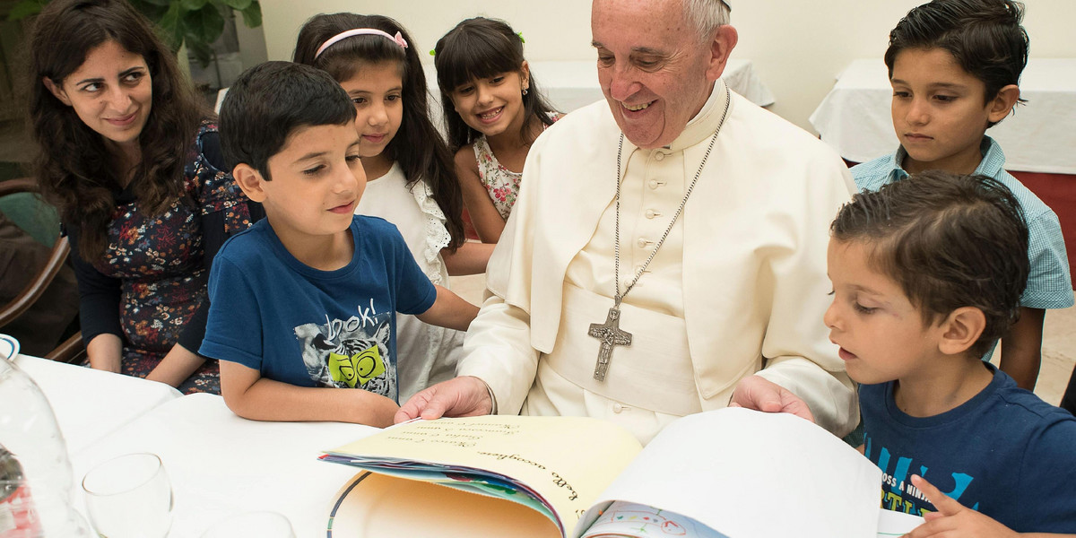 Papież Franciszek zaprosił uchodźców z Syrii do Domu Św. Marty