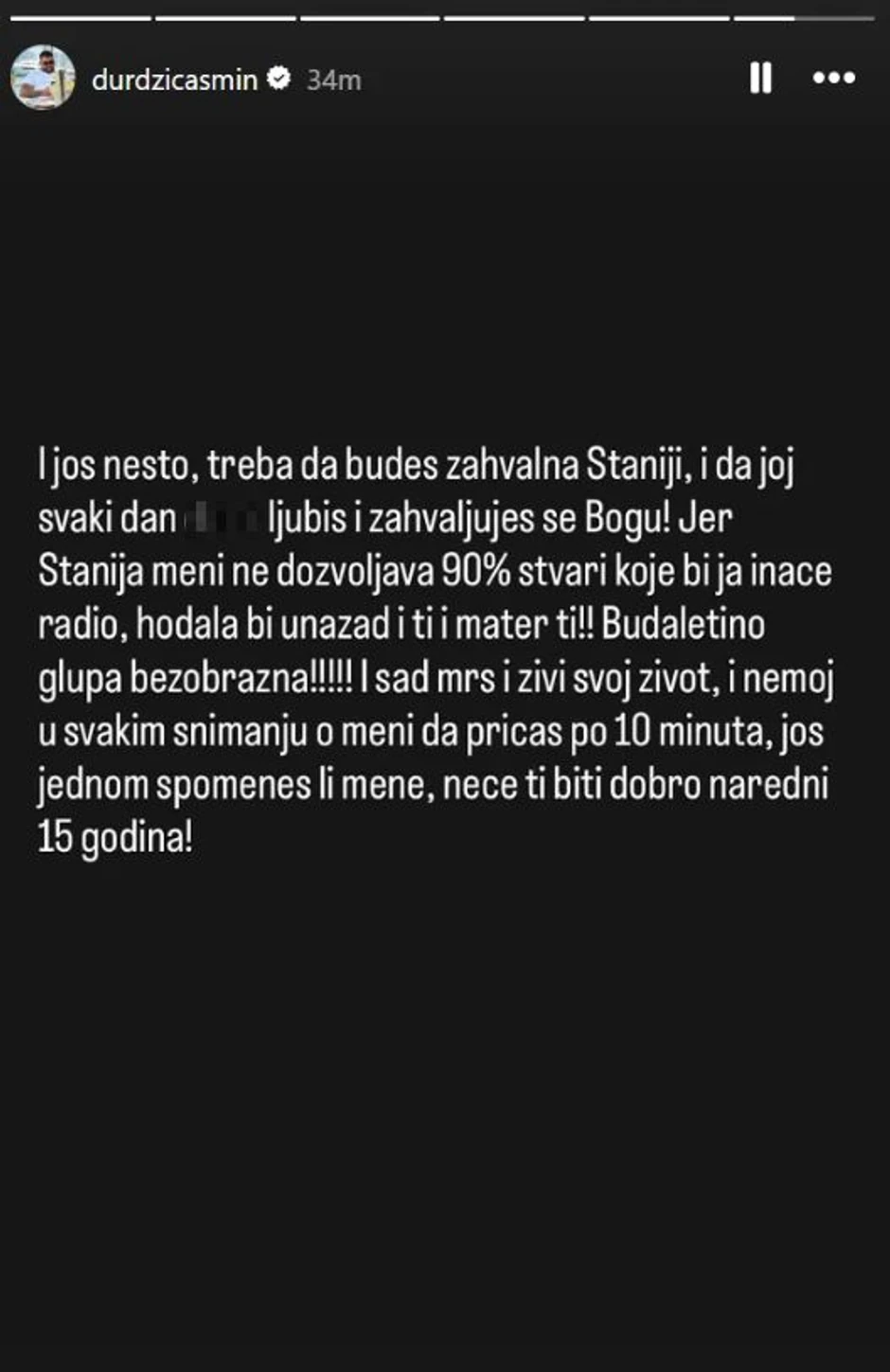 Asmin Durdžić, objava