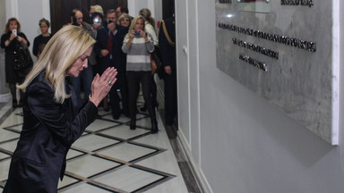 Aktorka Sharon Stone odwiedziła Sejm