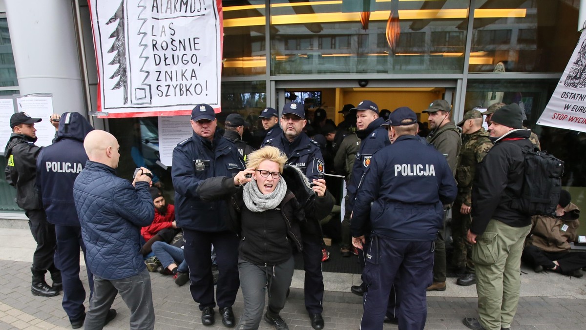 Protest ekologów 