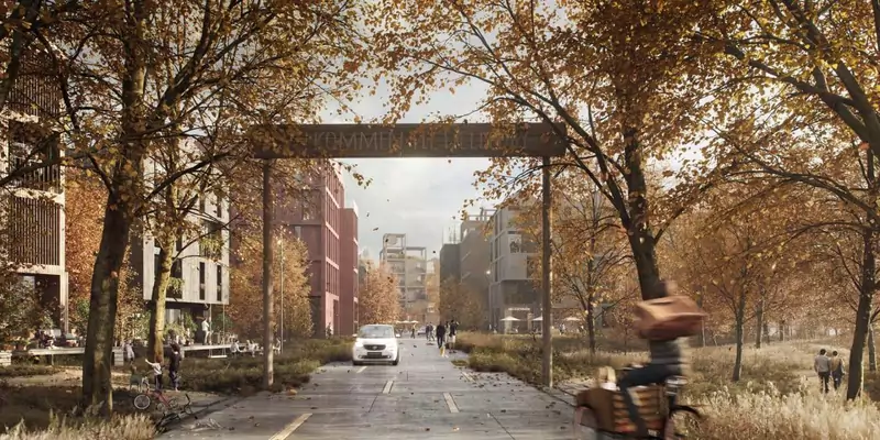 Fælledby, drewniane blokowisko w Kopenhadze, jest nadzieją ekobudownictwa