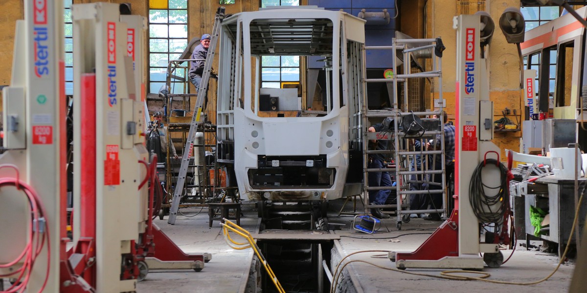 W MPK Łódź zbudowali tramwaj niskopodłogowy ze starego wagonu z Bielefeldu