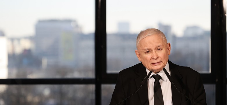 Kaczyński bojkotuje PAP? Na pytanie nie odpowiedział, wygłosił krótkie oświadczenie