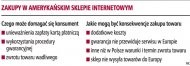 Zakupy w amerykańskim sklepie
      internetowym