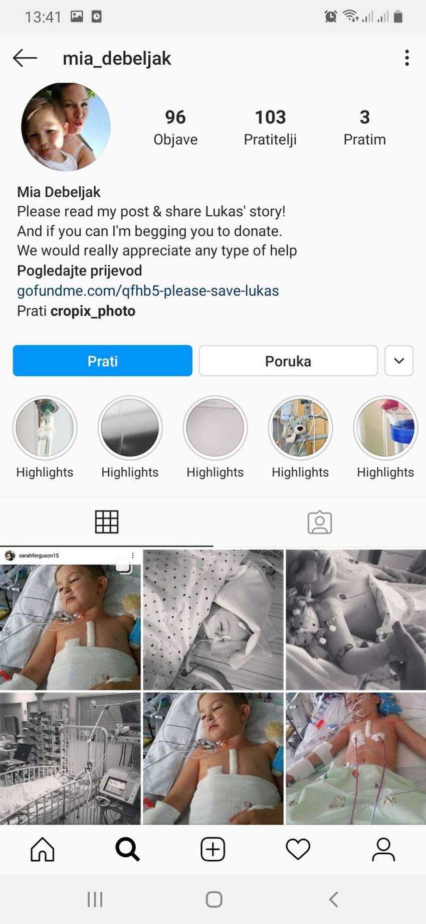 Lažni instagram nalog