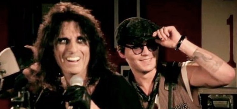 Hollywoodzkie wampiry, Alice Cooper i Johnny Depp, wydają płytę