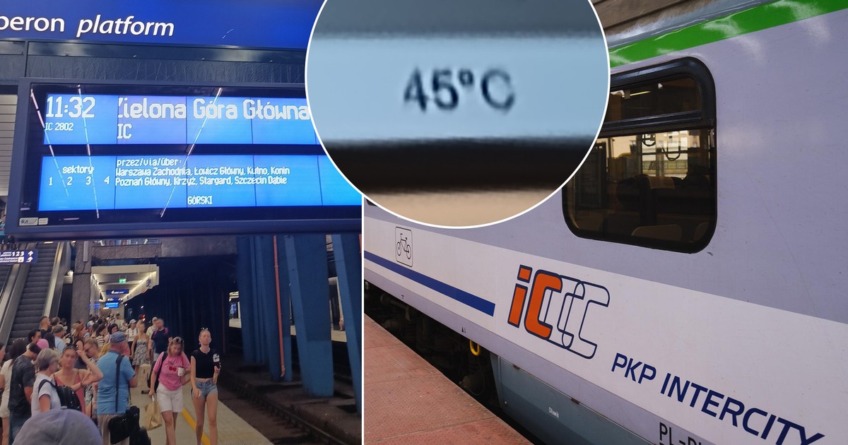 Pociągi w piekle: pasażerowie skazani na 45 stopni Celsjusza
