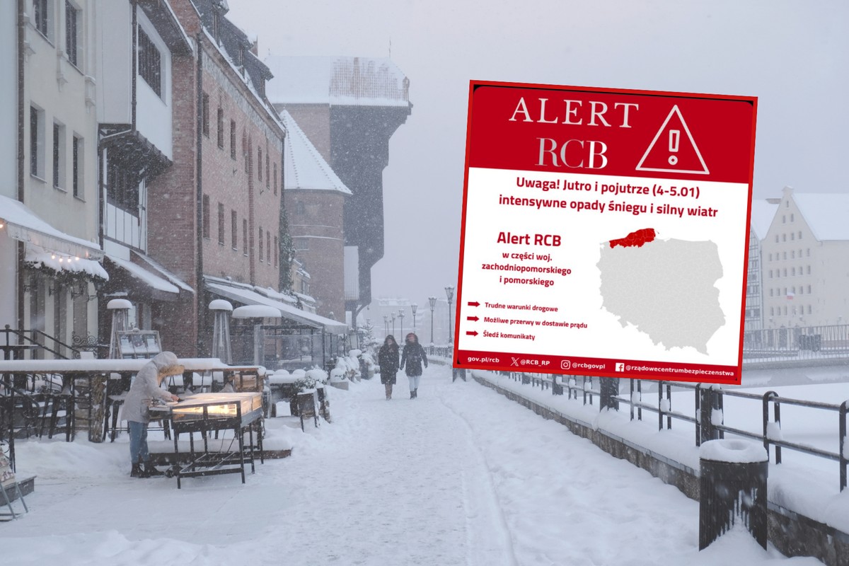 Alerty RCB dla części Polski. IMGW: Nawet 60 cm śniegu i groźne zamiecie