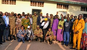 The Minister for Karamoja Affairs, Peter Lokeris, along with joint security commanders and senior leaders from the Karamoja and Acholi sub-regions, reaffirmed their commitment to ending criminality and promoting peace in the region
