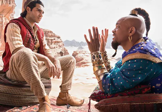 Król rozrywki schował się w lampie. Will Smith jako Dżin w „Aladynie”