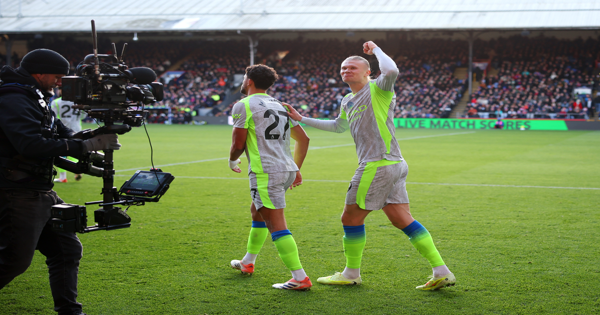 Haalands 101. Premier-League-Tor: Manchester City gewinnt 3:0 gegen Palace