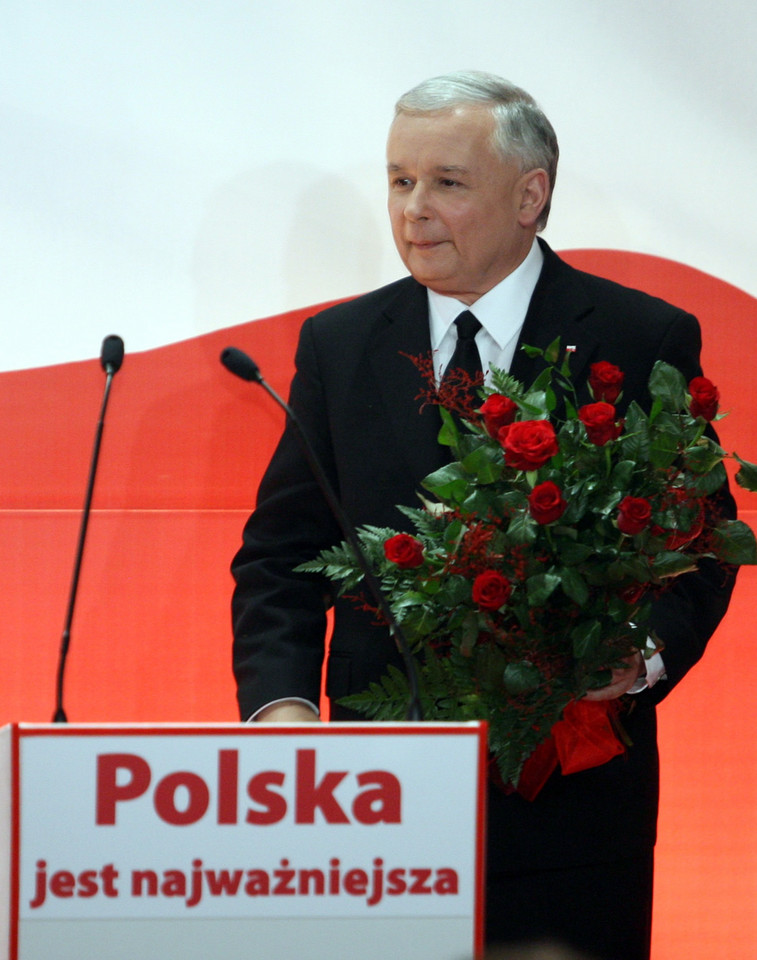 Jarosław Kaczyński, fot. Radek Pietruszka/ PAP