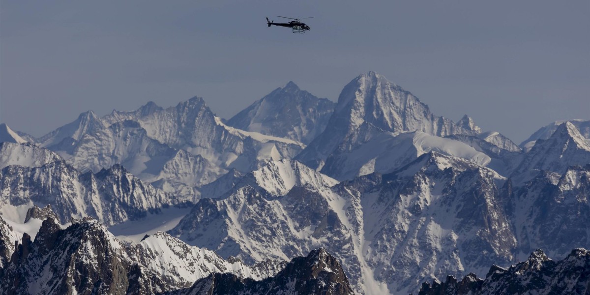 Polak wśród czterech ofiar wypadków w masywie Mont Blanc.