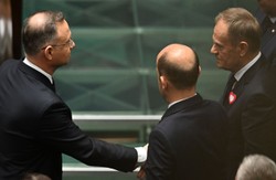 Zgrzyt między Dudą a Tuskiem. Poszło o głośny wywiad prezydenta