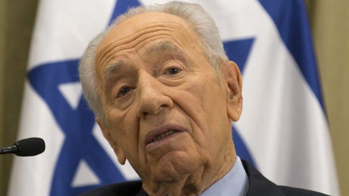 prezydent izraela szimon peres