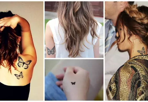 10 zdjęć, które udowadaniają, że tatuaż z motylem, jest naprawdę stylowy