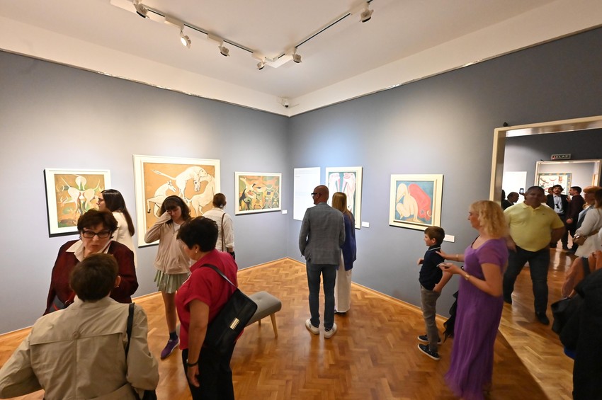 Otvaranje izložbe u Galeriji Matice srpske