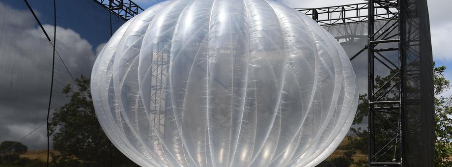 Googles Internet-Ballon ''Project Loon''