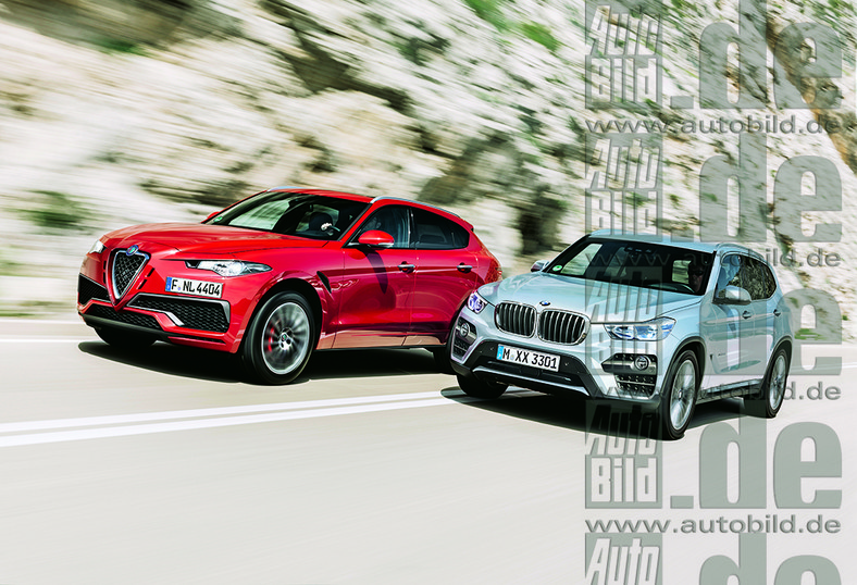 Alfa Romeo Stelvio i BMW X3