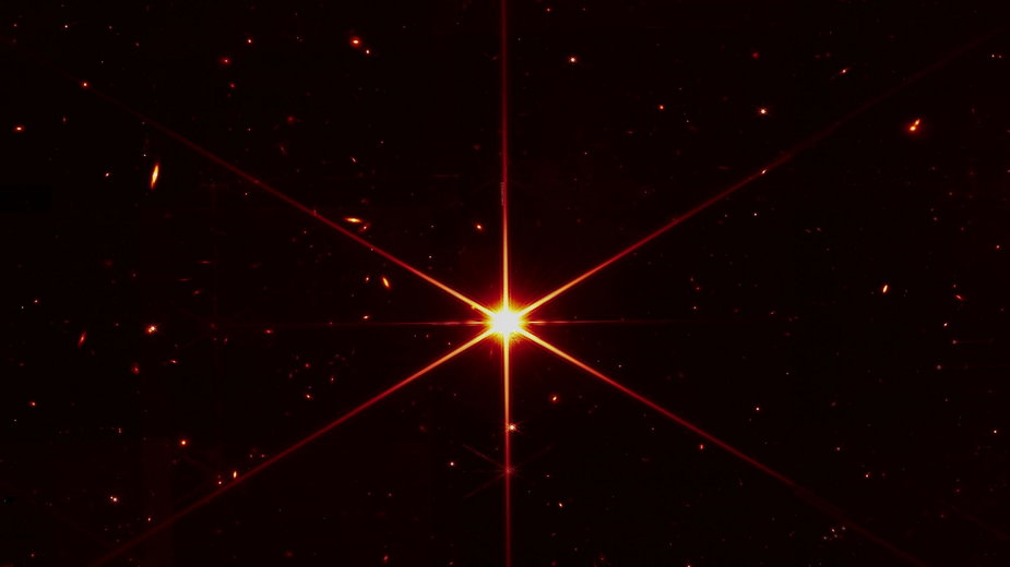 Obraz kontrolny z Teleskopu Webba