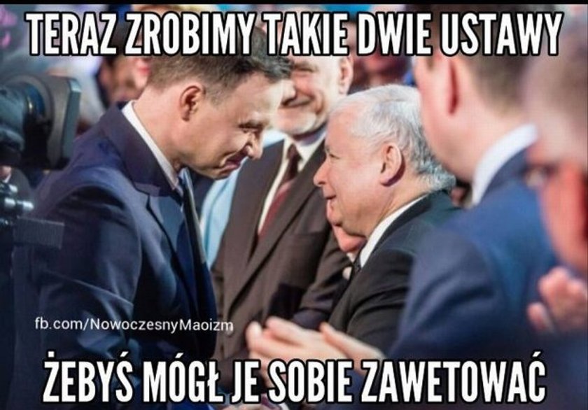 Internauci szydzą z prezydenta Dudy