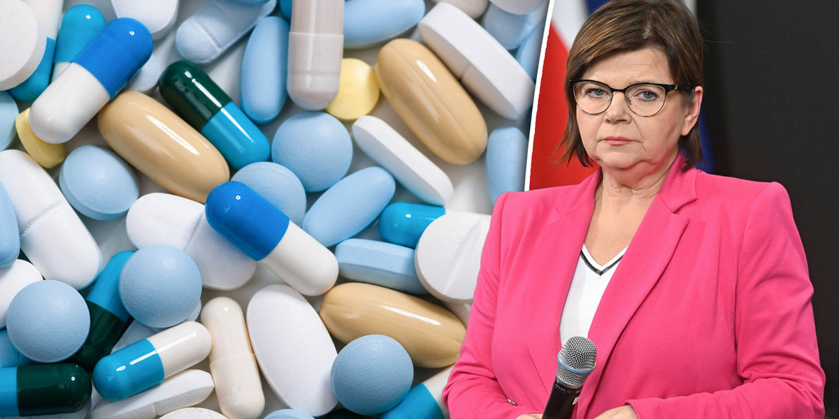 Minister zdrowia Izabela Leszczyna. W jej resorcie toczą się prace nad zmianami w przepisywaniu leków. Pacjenci zyskają?