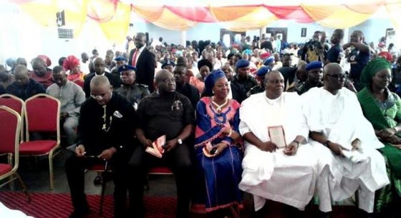 Taraba state governor holds a thanksgiving service in Ekiti