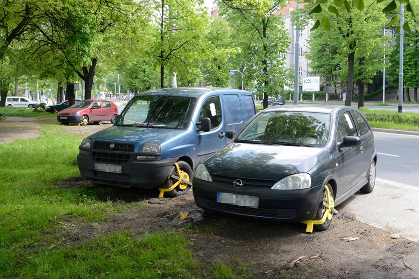 Blokady straży miejskiej