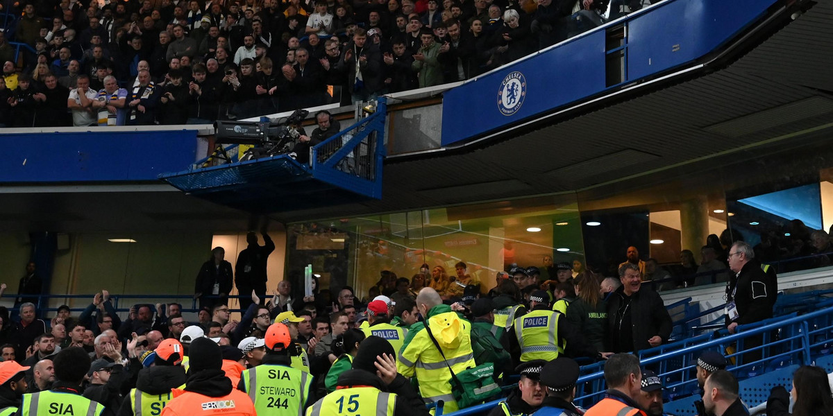 Do tego dramatycznego incydentu doszło podczas meczu Pucharu Anglii Chelsea z Leeds. 