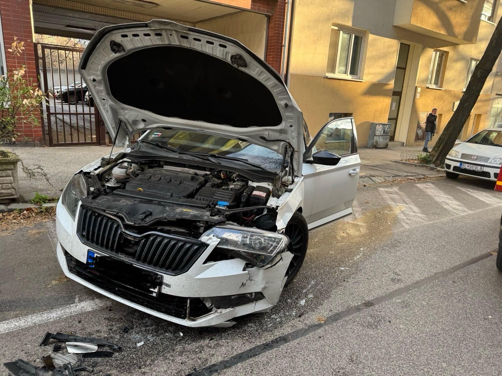 Nehoda politika Juraja Šeligu.