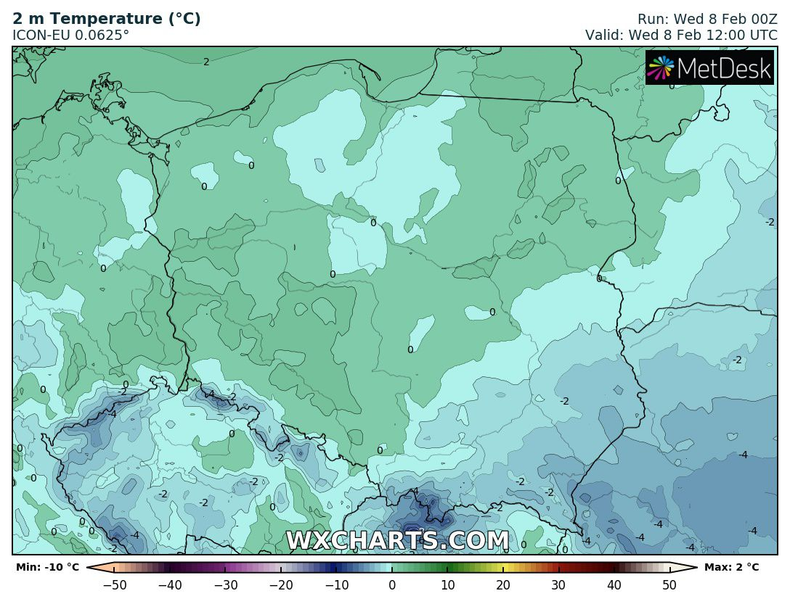 Temperatura będzie balansować blisko 0 st. C