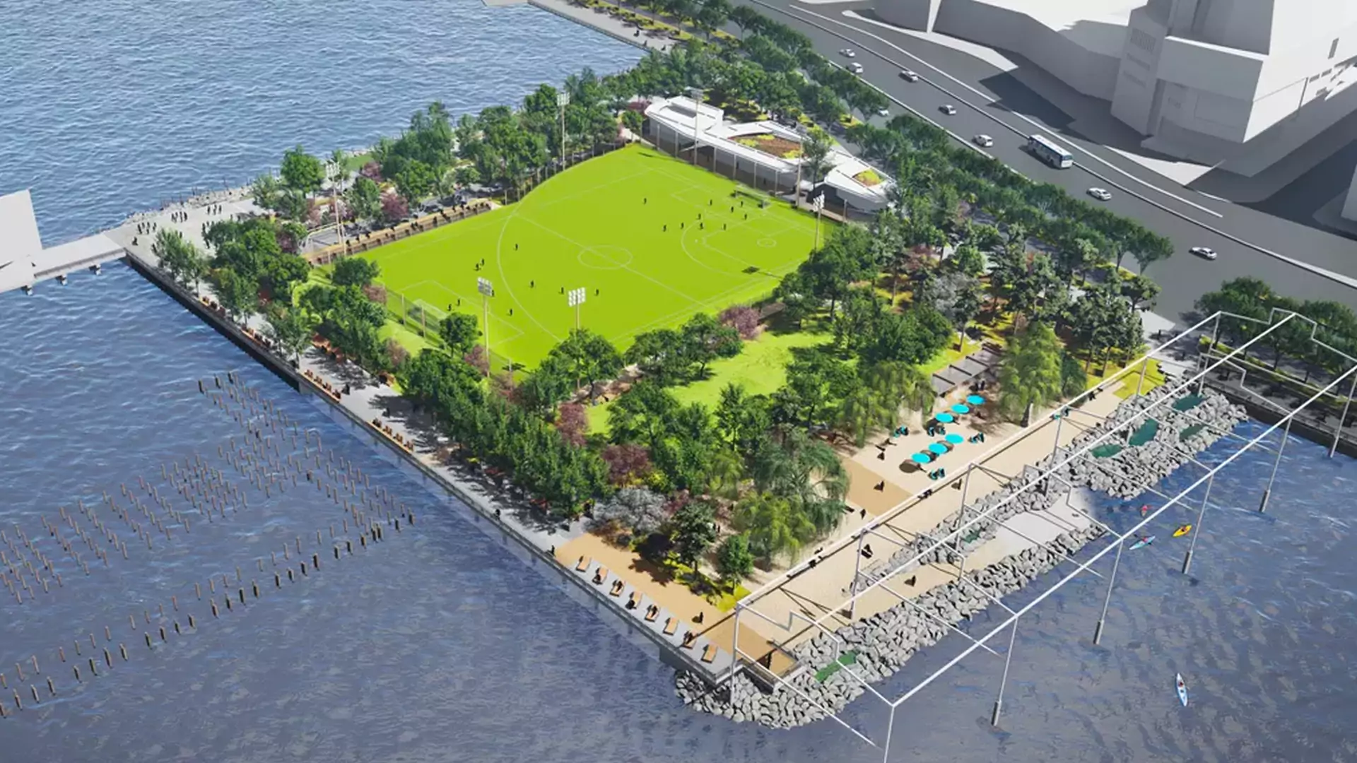 W sercu Nowego Jorku powstanie pierwsza plaża publiczna. Koszt inwestycji to 70 mln dolarów