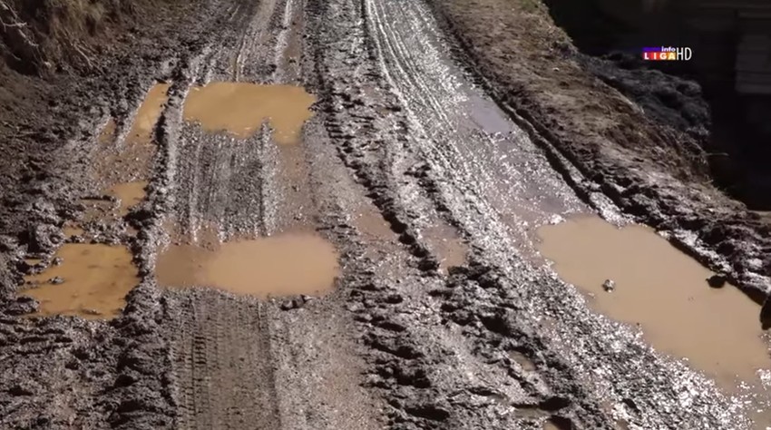 prilaz do kuće Radonjića
