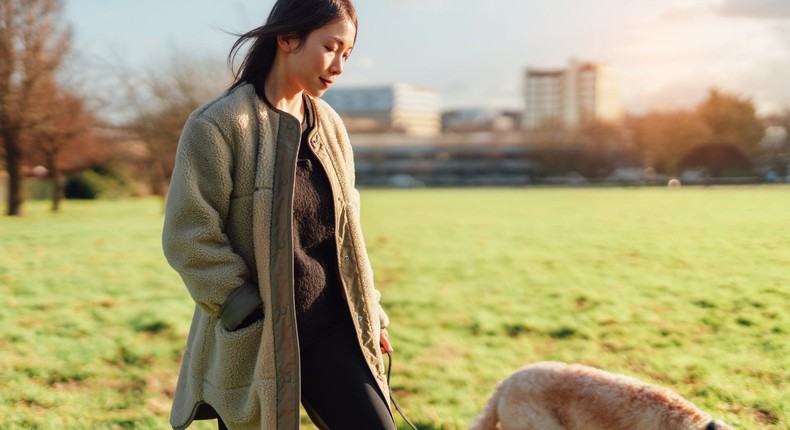 Talking a walk can be a great way to refresh during a long workday.