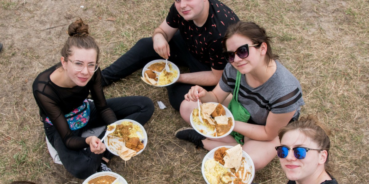 Inflacja nie ominęła festiwalu Pol'and'Rock. Jedzenie i picie w większości jest wyraźnie droższe.