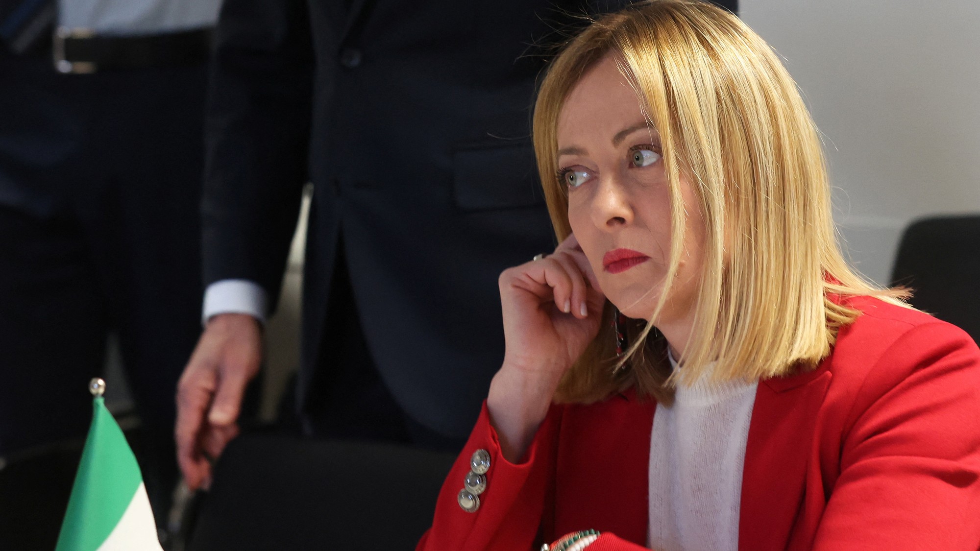 Premiérka Giorgia Meloniová, OLIVIER HOSLET/ REUTERS