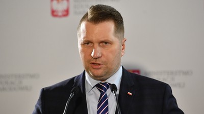 Minister edukacji i nauki Przemysław Czarnek