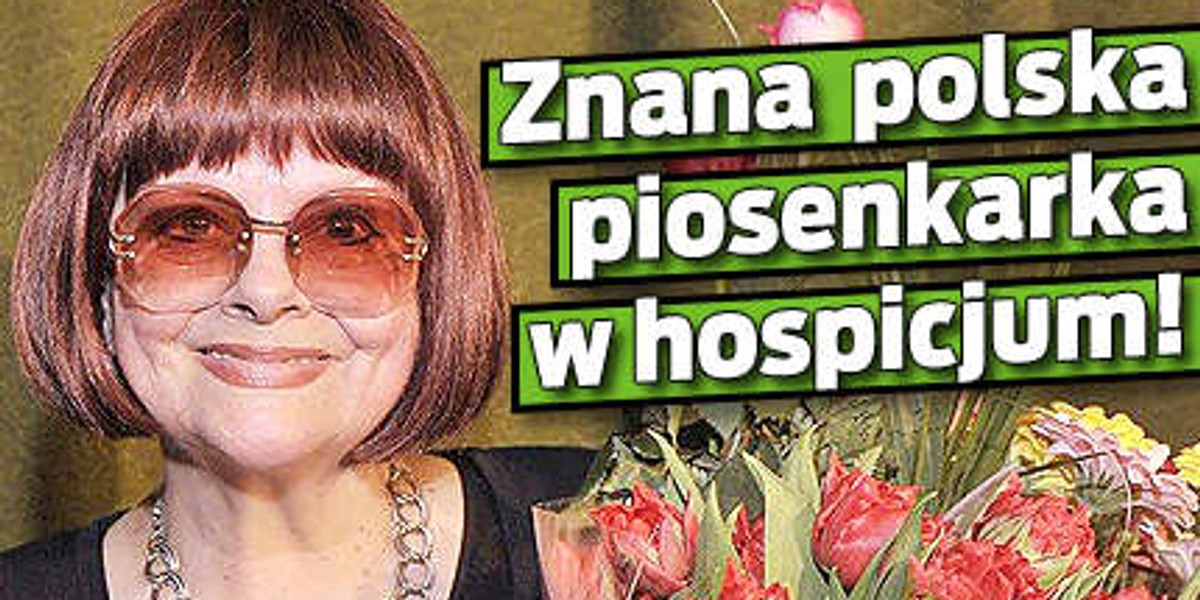 Znana piosenkarka w hospicjum!