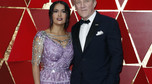 Oscary 2018: Salma Hayek i Francois-Henri Pinault